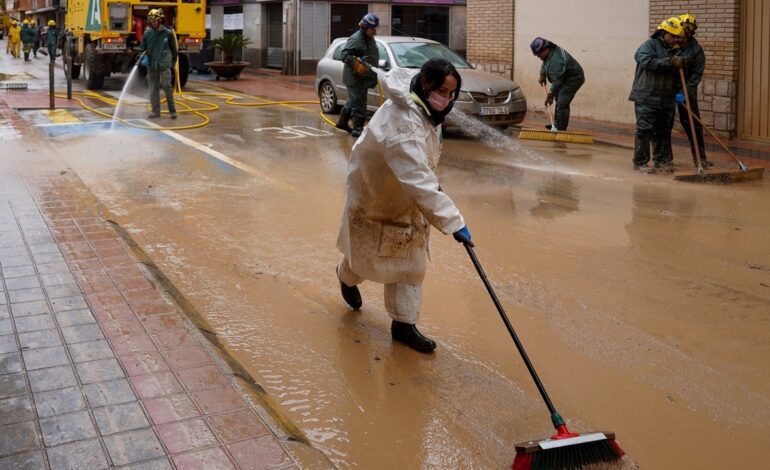 Tres casos de legionelosis, dos de ellos hospitalizados, en los municipios afectados por la DANA en Valencia