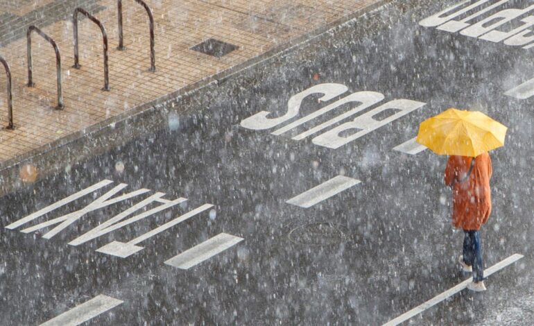 lluvias intensas, vientos fuertes y tormentas