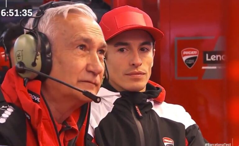 La reacción «inmediata» de Marc Márquez tras bajarse de la Ducati GP25