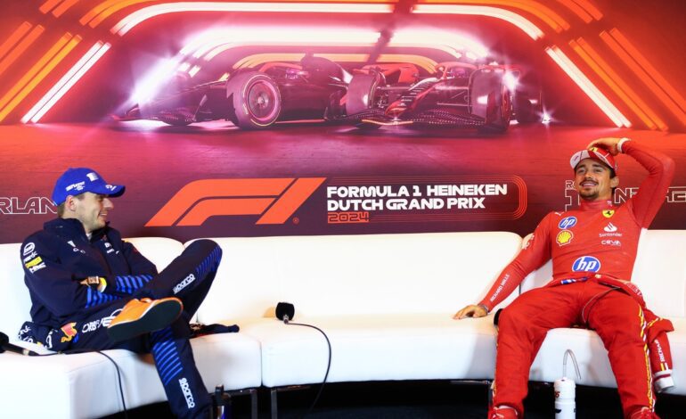 La respuesta de Leclerc a Verstappen tras decir que sería campeón con este Ferrari: «Un poco exagerado…»