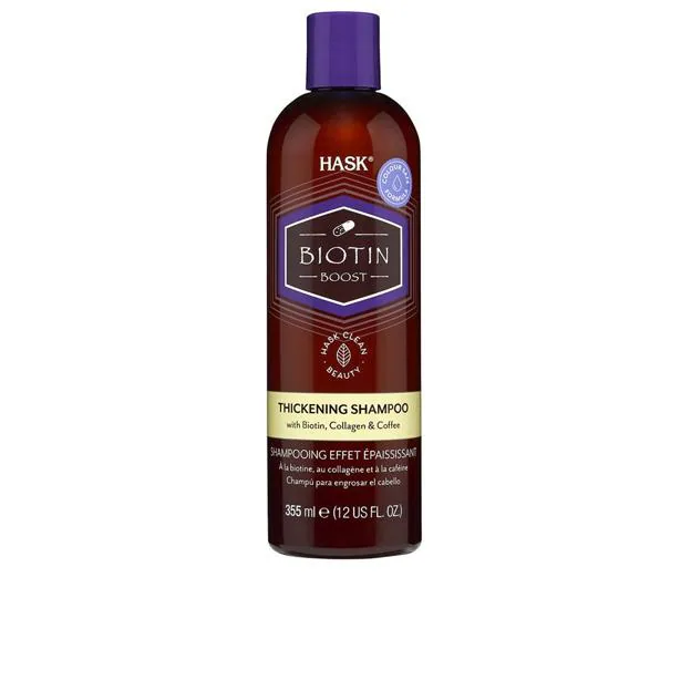 Champú Hask Biotin Boost Volumen.