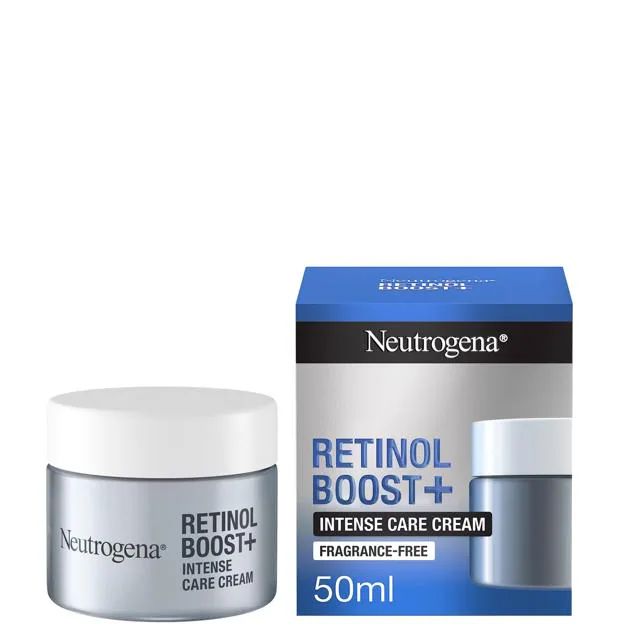 Crema de tratamiento intenso Retinol Boost+ de Neutrogena.