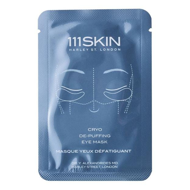 Mascarilla para ojos criodesinflante de 111 Skin. Precio: 89,99€