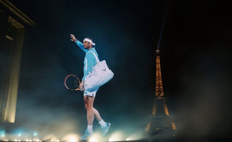 París corona a Rafa Nadal junto a la Torre Eiffel con un homenaje sin precedentes