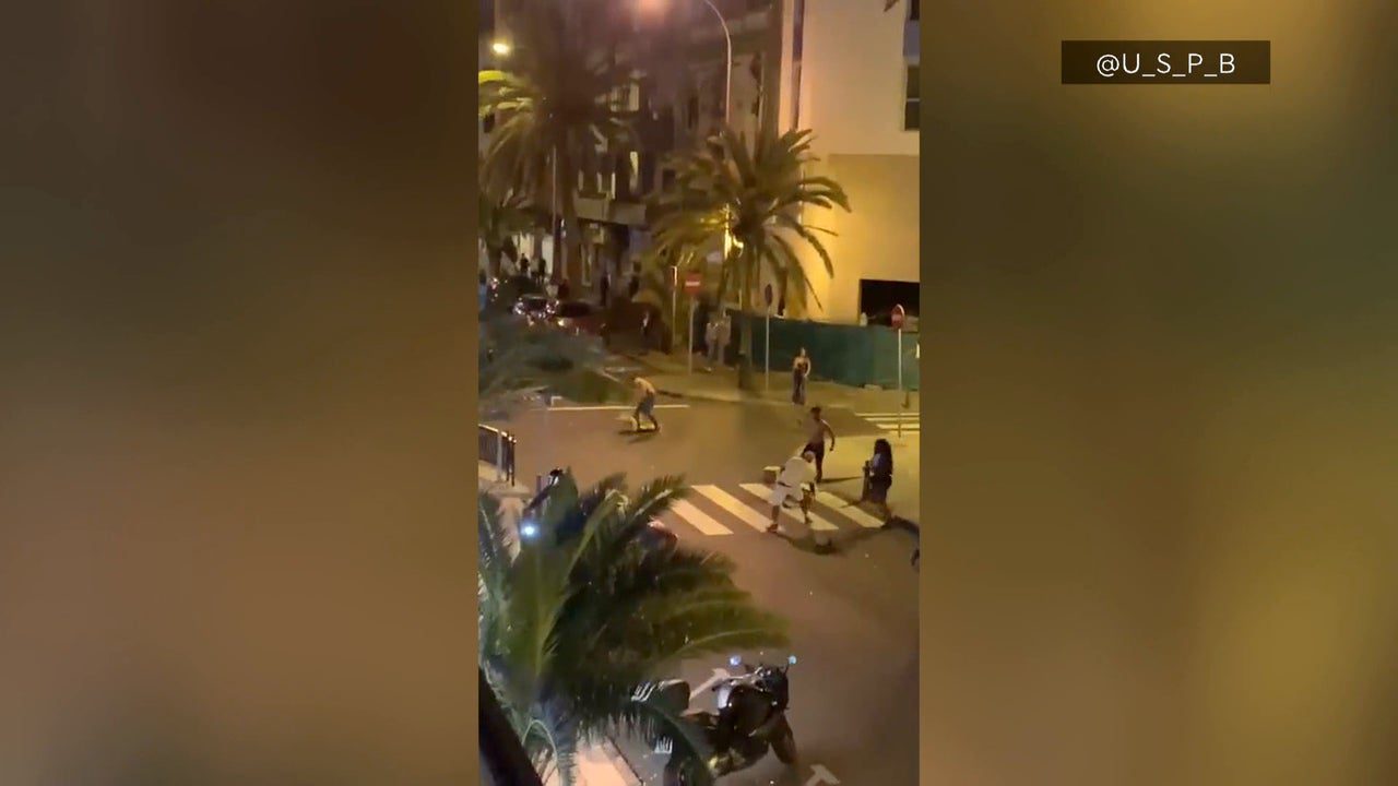 Un herido en una pelea entre más de 15 jóvenes a la salida de una discoteca en Las Palmas de Gran Canaria