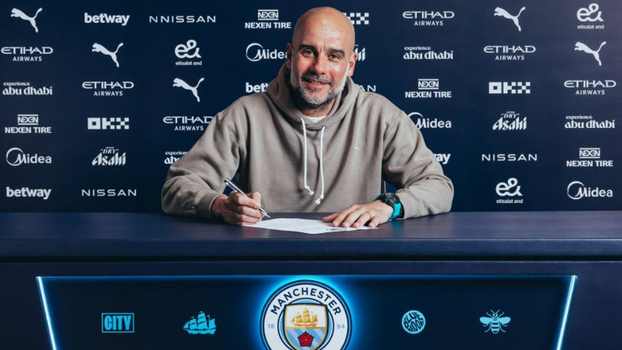 Pep Guardiola renueva con el Manchester City hasta 2026