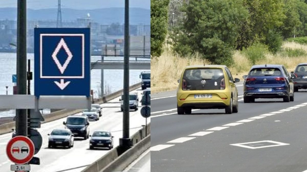 ¿Qué significa la nueva señal con forma de rombo en los carriles? “Es para los que juegan a los Sims”