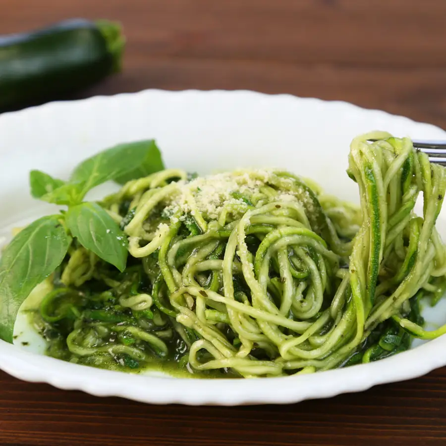 Fideos de calabacín