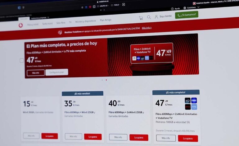 Si quieres esquivar la subida de precios de Vodafone, estas son las tarifas que deberías contratar