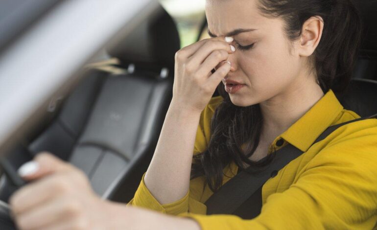 Si te encuentras bajo una de estas fases del estrés, es mejor que no cojas el coche