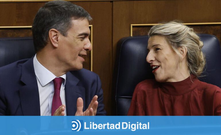 Sánchez y Yolanda Díaz preparan un sablazo a la mitad de la población