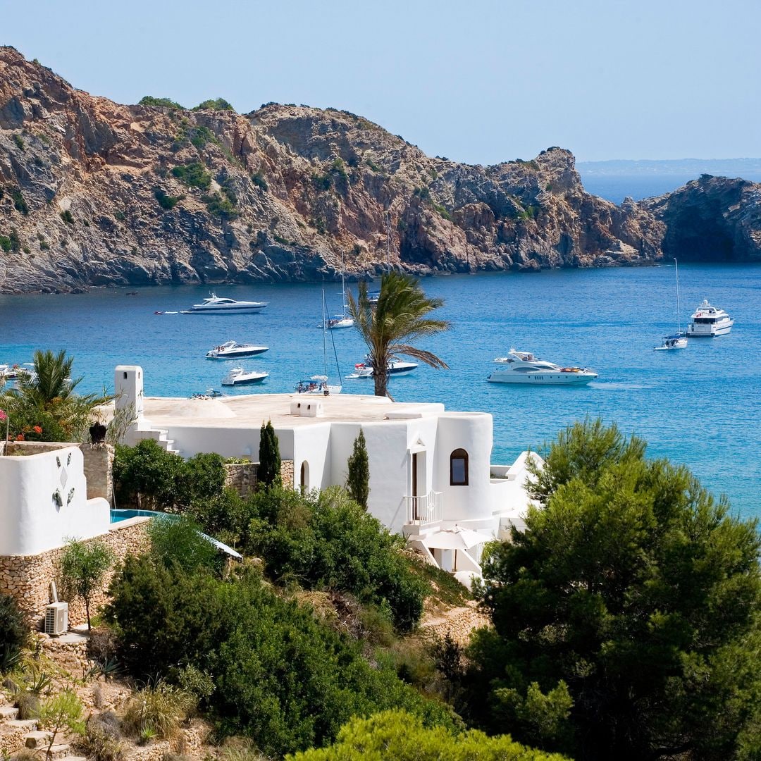 En invierno, Cala Jondal es un paraíso reservado para unos pocos.