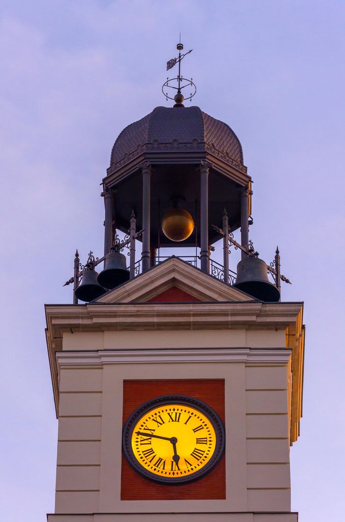 Reloj de la Oficina de Correos de la Puerta del Sol