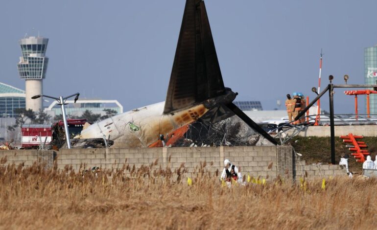 ACCIDENTE AÉREO COREA DEL SUR: última hora en directo