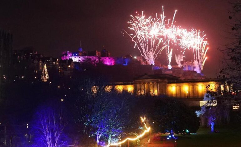 Canceladas las celebraciones de Nochevieja en Edimburgo debido al mal tiempo