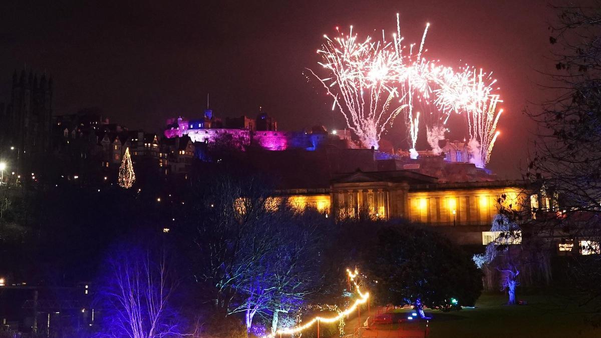 Canceladas las celebraciones de Nochevieja en Edimburgo debido al mal tiempo