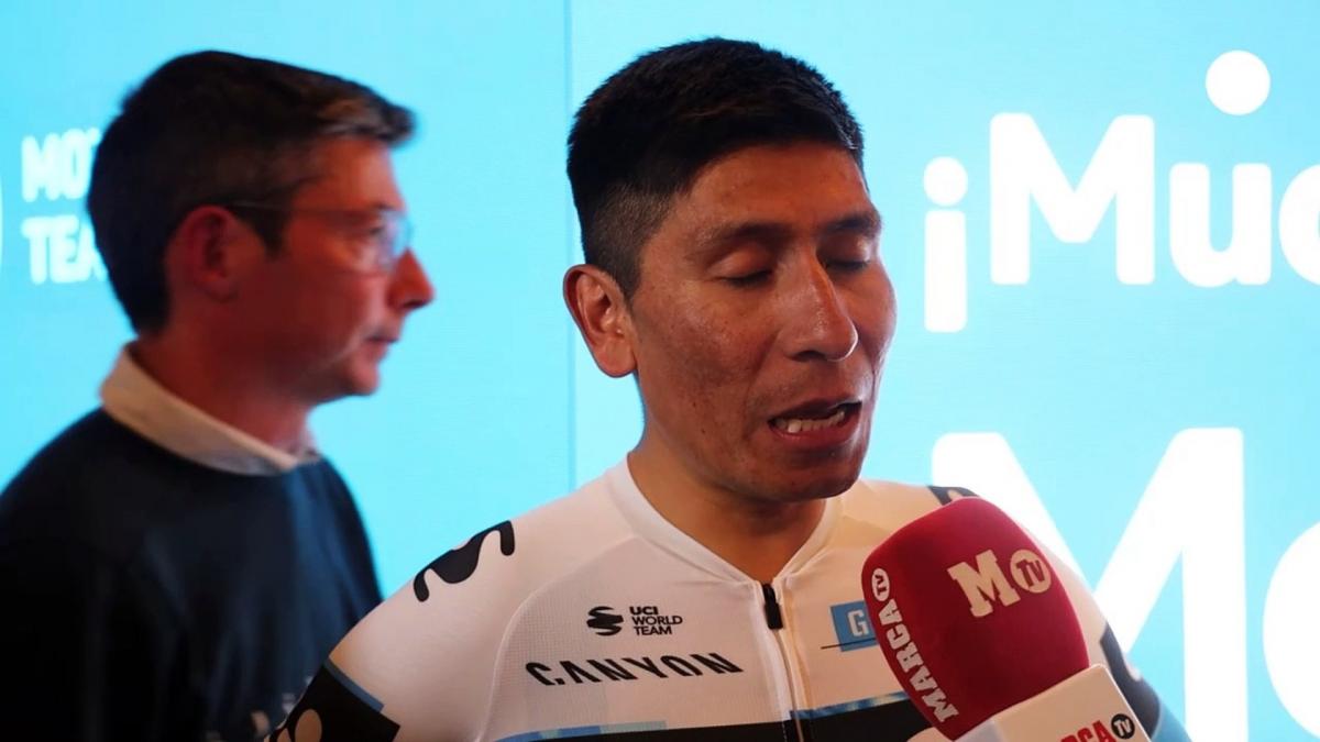 Nairo Quintana: «Me siento bien, no pienso en la retirada»