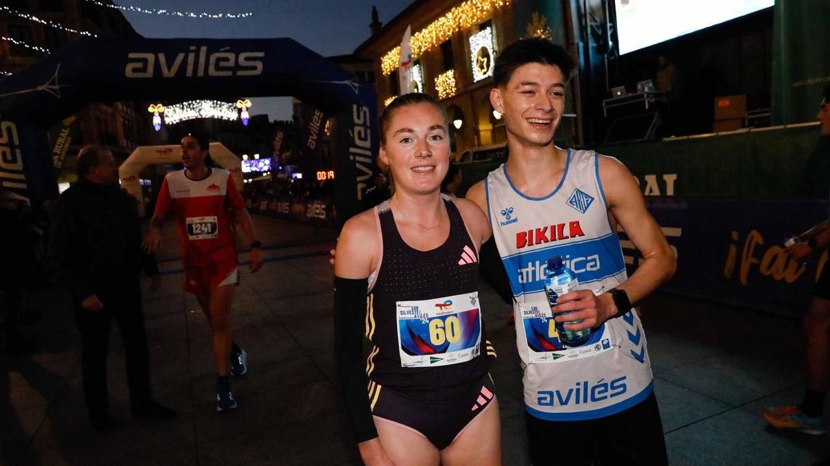 GANADORES SAN SILVESTRE 2024 AVILÉS