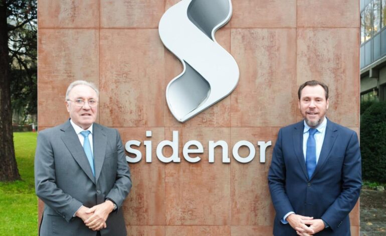 Óscar Puente visita Sidenor para apoyar su asalto a Talgo