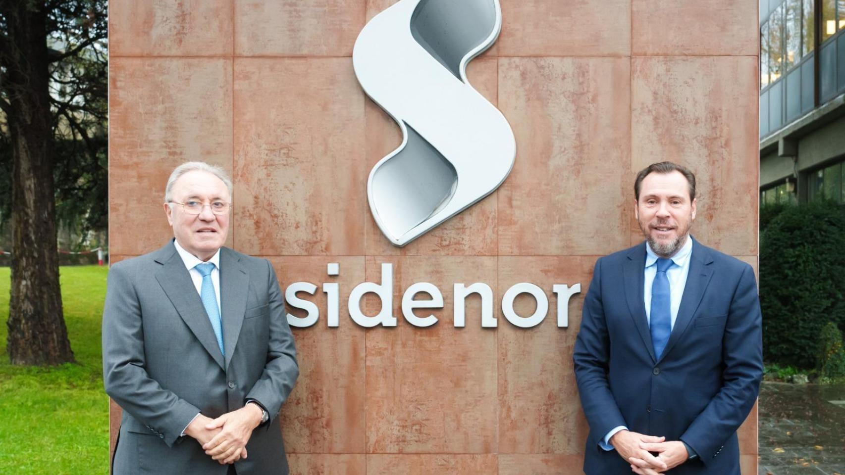 Óscar Puente visita Sidenor para apoyar su asalto a Talgo