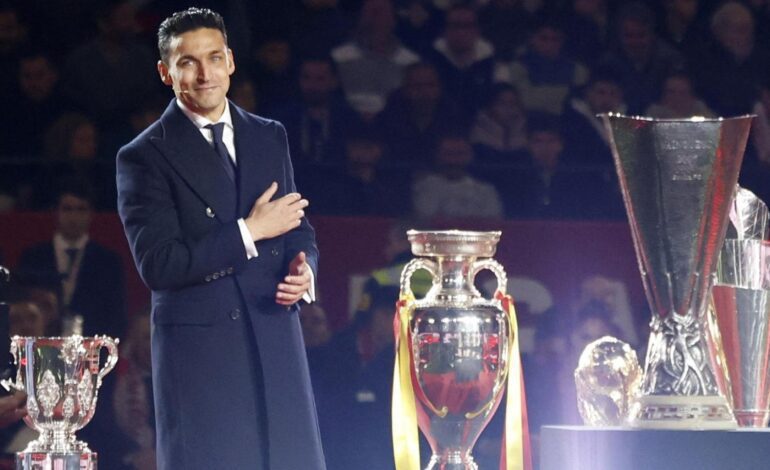 el homenaje del Sevilla a Jesús Navas en el último adiós en su carrera deportiva