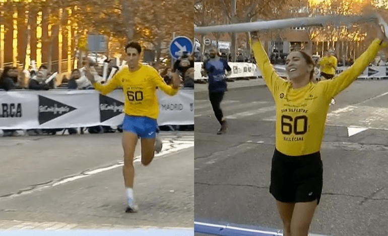 Mohamed Massat se lleva la victoria en la San Silvestre Vallecana popular; Esther Ramos gana la femenina