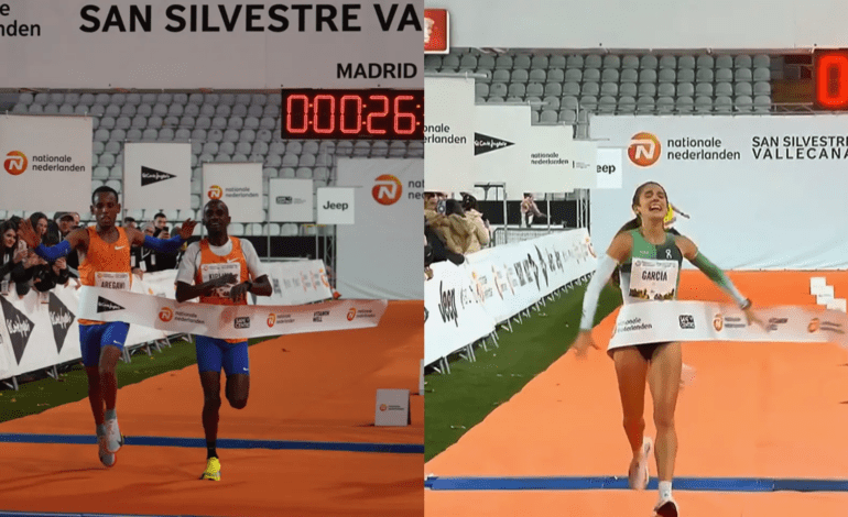 Marta García hace historia al ganar la San Silvestre vallecana; Kiplimo y Aregawi comparten el primer puesto en el masculino