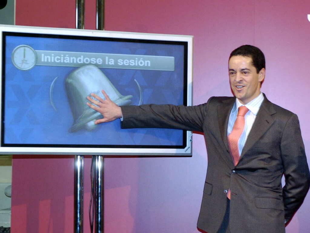 Enrique Bañuelos en 2006, cuando hizo pública la inmobiliaria Astroc. EFE