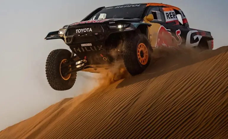 Toyota GAZOO Racing calienta motores de cara al Dakar