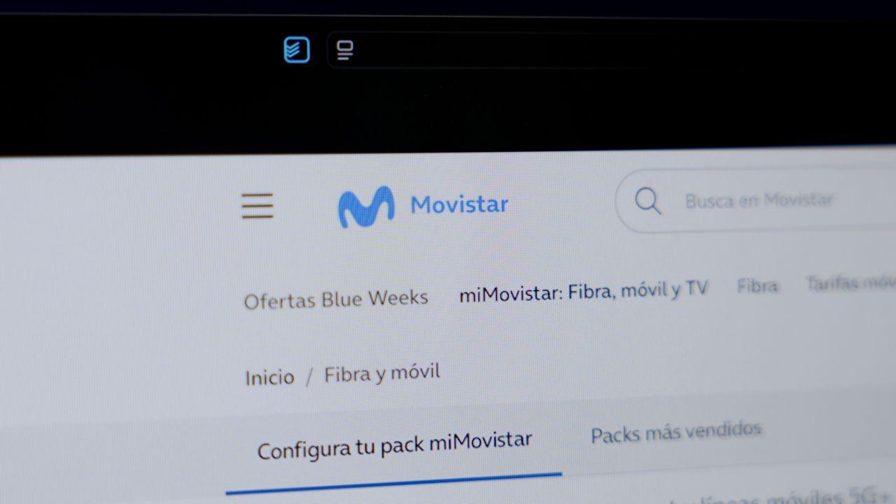 Imágenes de la tienda online de movistar