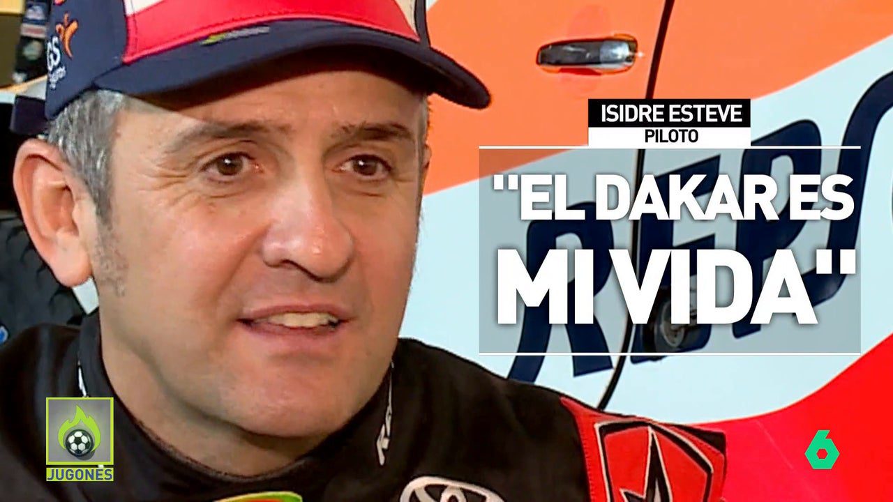 Isidre Esteve, ante su vigésimo Dakar: «Es mi vida…»