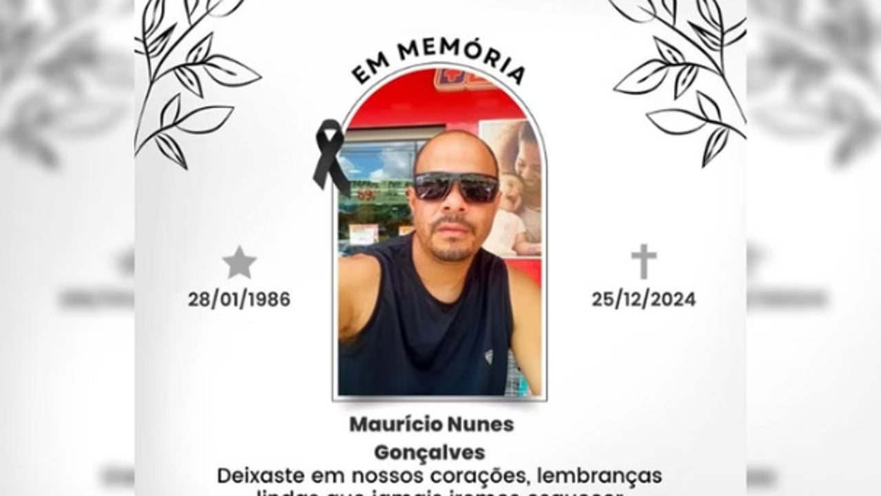 Asesinan a tiros a Mauricio Nunes Goncalves, cuñado de la hermana de Endrick