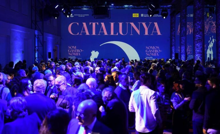 Catalunya reivindica su potencia gastronómica en un cóctel multitudinario con estrellas Michelin en Madrid