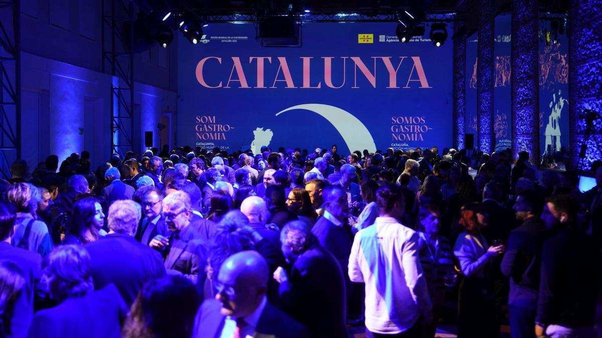 Catalunya reivindica su potencia gastronómica en un cóctel multitudinario con estrellas Michelin en Madrid