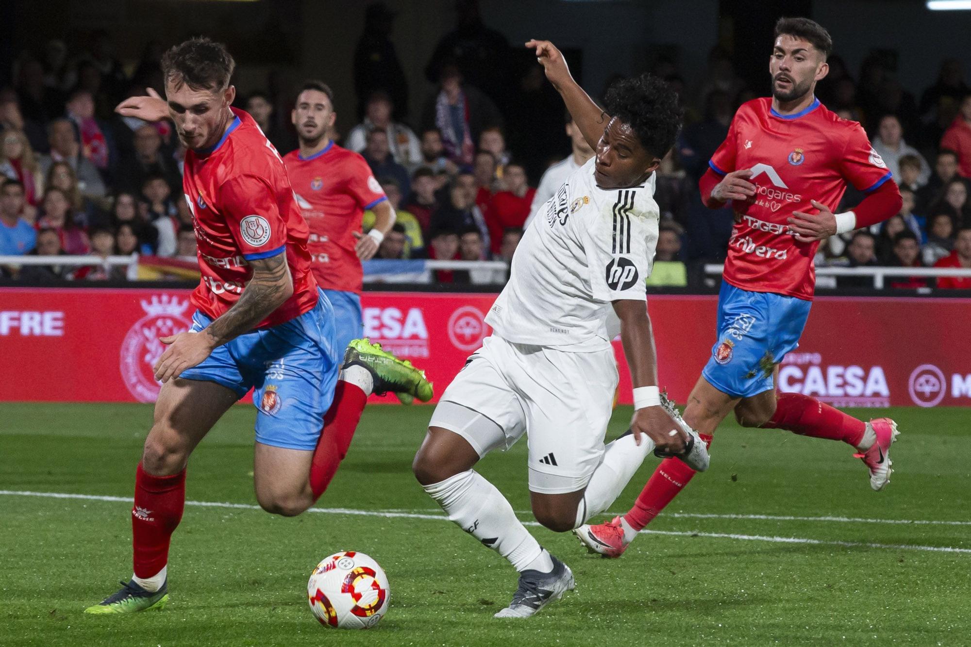 Copa del Rey: Deportiva Minera - Real Madrid, en imágenes