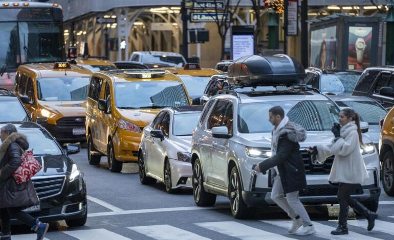 Nueva York estrena un polémico peaje para entrar en el centro de Manhattan