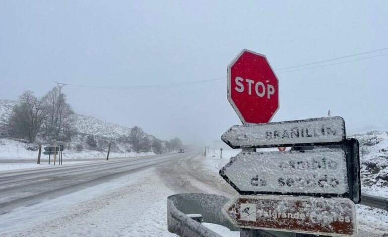 vuelven las lluvias y las cadenas son obligatorias en siete puertos de montaña