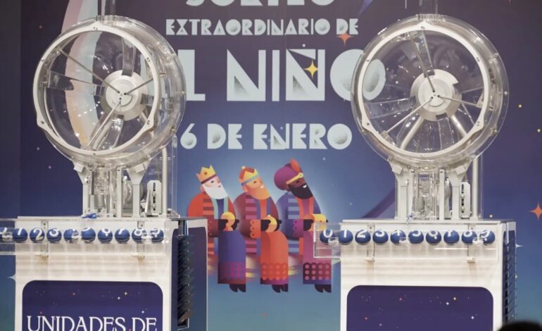 Todos los números premiados de la Lotería del Niño 2025: 78908, el primer premio