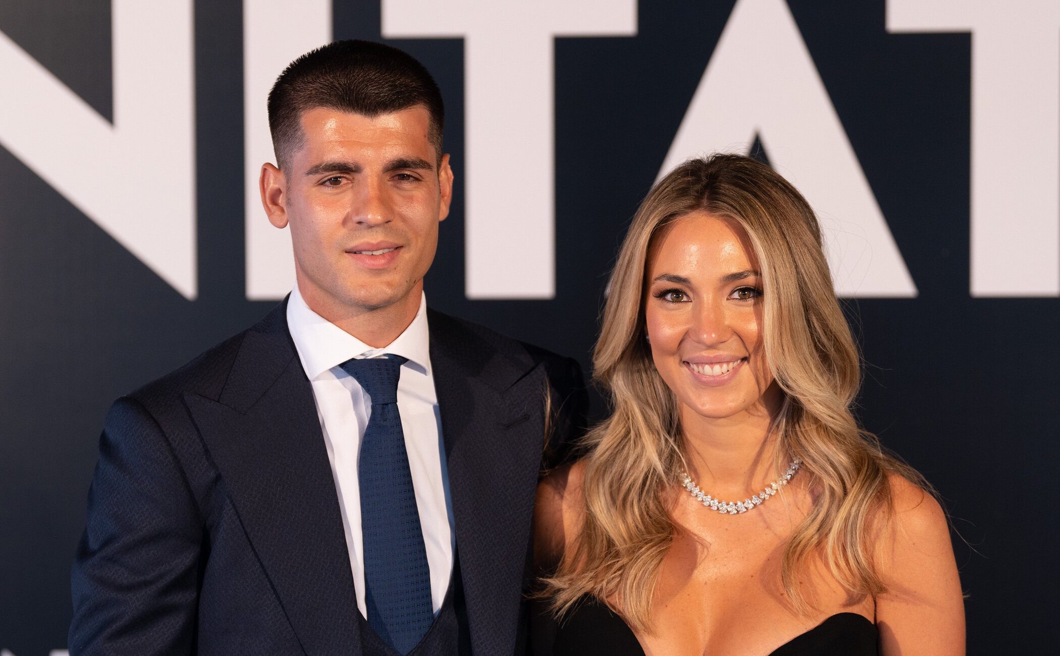 Álvaro Morata y Alice Campello, una familia muy unida con sus hijos en Milán