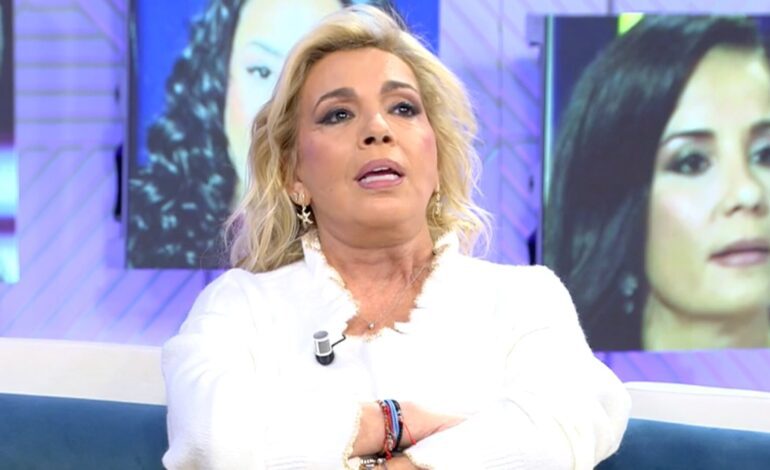 Carmen Borrego revela que tiene contacto con Paola Olmedo: «No me importa decirlo»