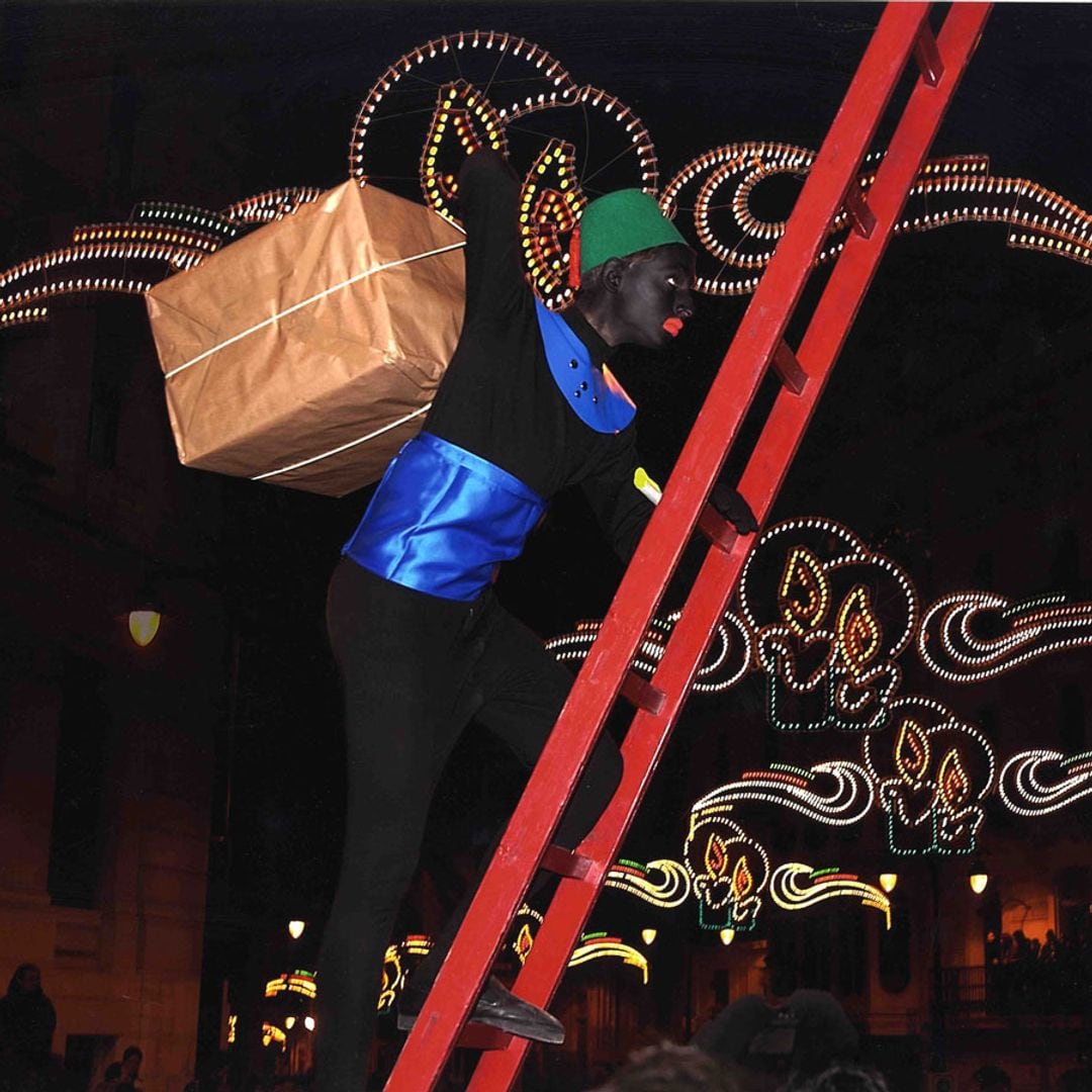 Desfile de los Reyes Magos de Alcoy, Alicante, el más antiguo de España.