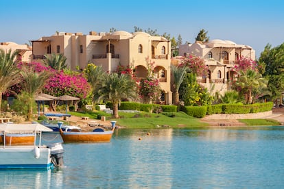 The tourist complex of El Gouna, in Egypt.