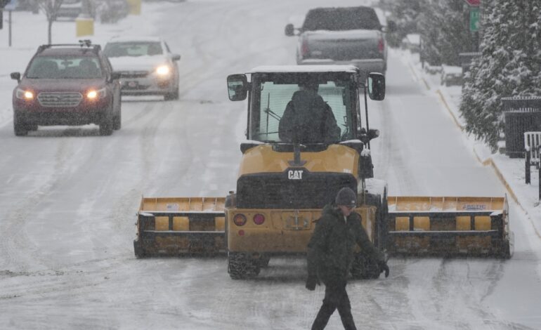 Miles de vuelos afectados y 60 millones de personas en alerta por una tormenta en Estados Unidos