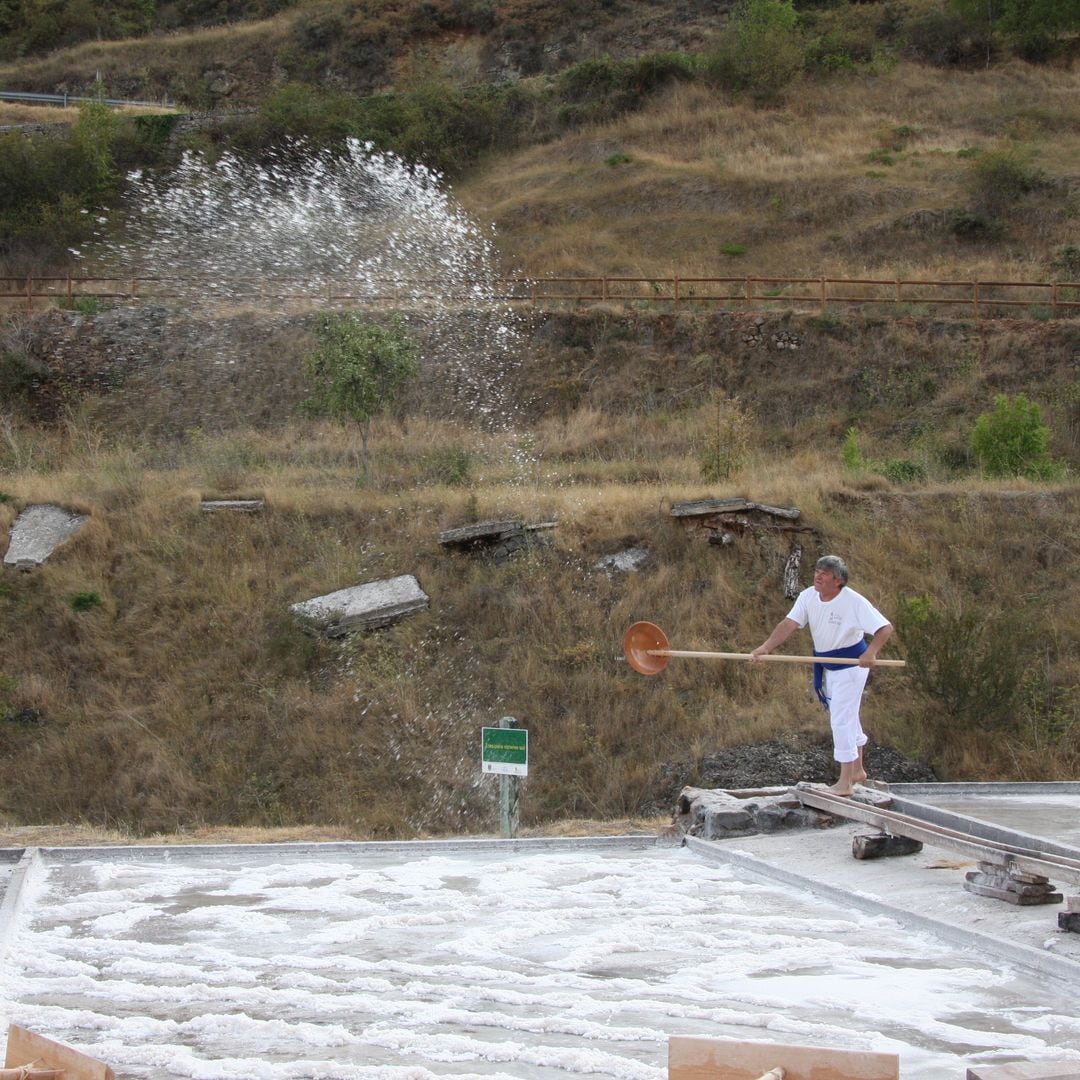 Sal y producción de sal en Poza de la Sal, Burgos