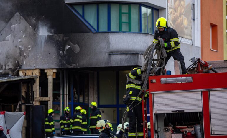 Mueren seis personas en el incendio de un restaurante en la República Checa