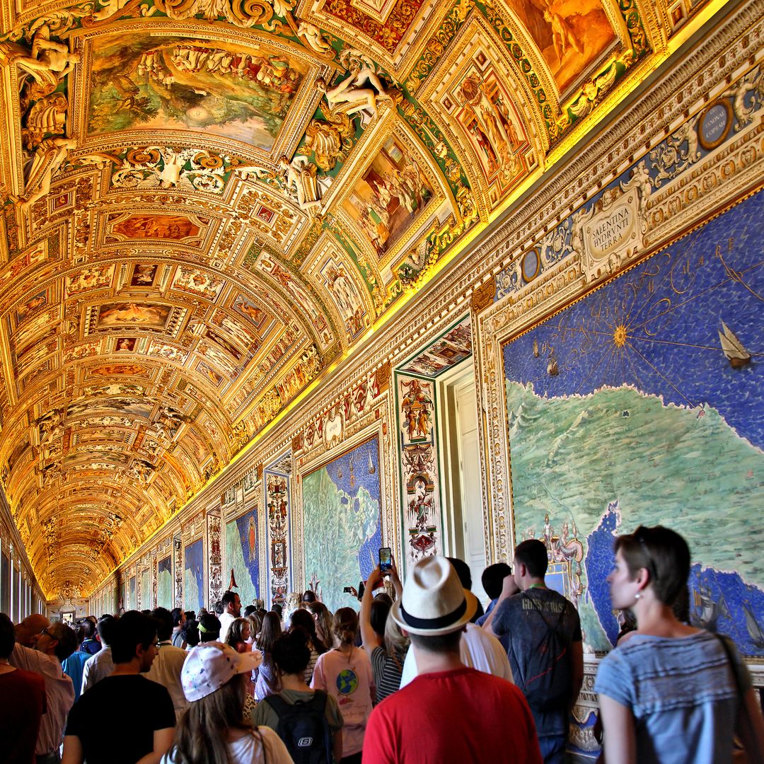 Galería de mapas, Museos Vaticanos