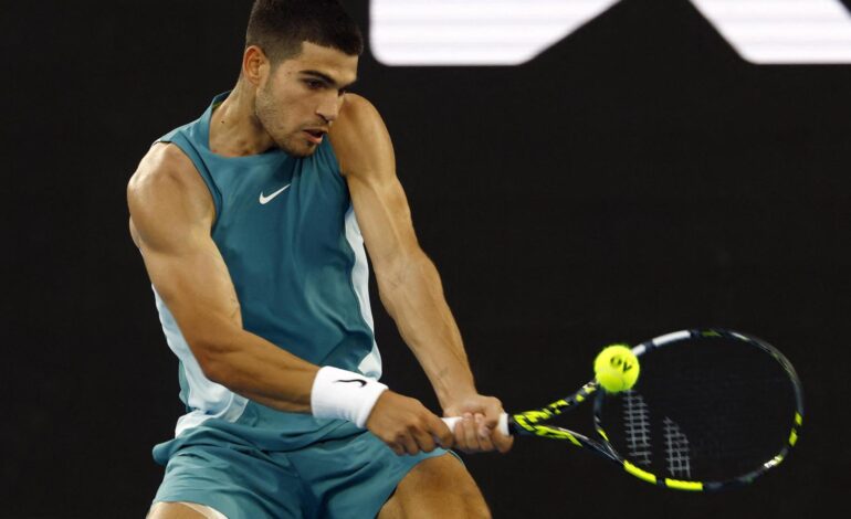 Carlos Alcaraz – Yoshihito Nishioka, Open de Australia: horario y dónde ver por TV el partido de tenis