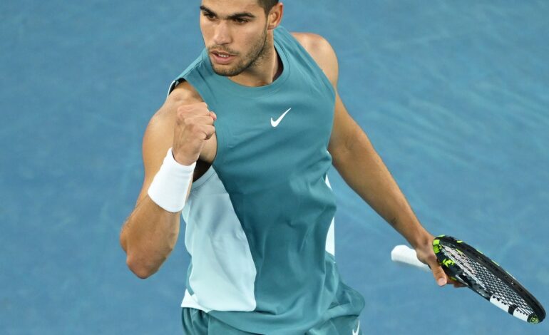 Alcaraz: horario y dónde ver en TV el segundo partido de Carlos en el Open de Australia