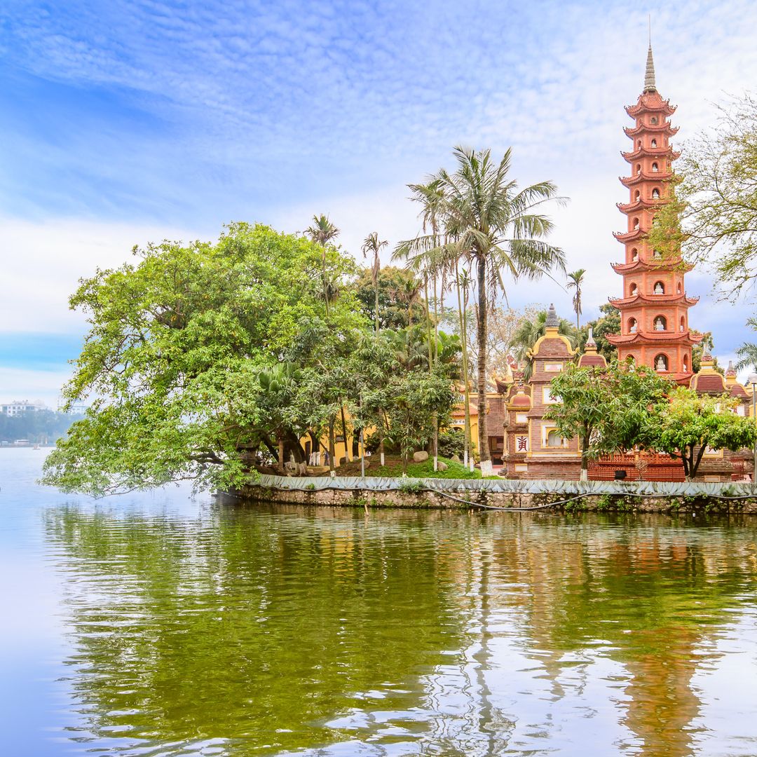 Pagoda Tran Quoc, Hanói, Vietnam