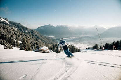 Kitzbühel es una enorme estación con 233 kilómetros de pistas en el Tirol austriaco.